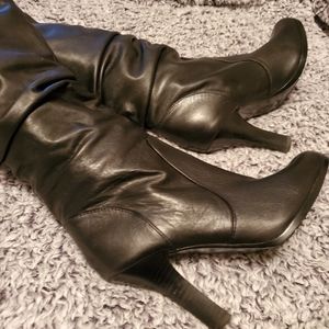 Sofft Leather Boots Size 8.5M